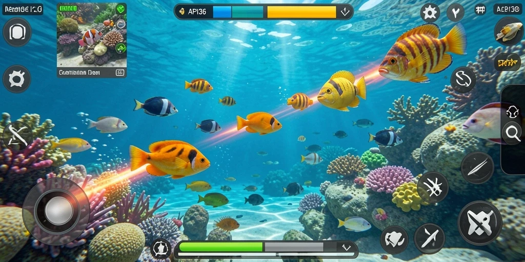 Gameplay seru Tembak Ikan di API36 yang penuh aksi.