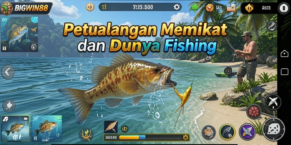 Tangkapan ikan yang besar dan gameplay yang menantang di BIGWIN88.