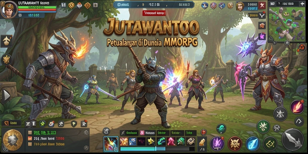 Gameplay JUTAWANTOTO yang mendebarkan dengan dunia fantasi yang luas.