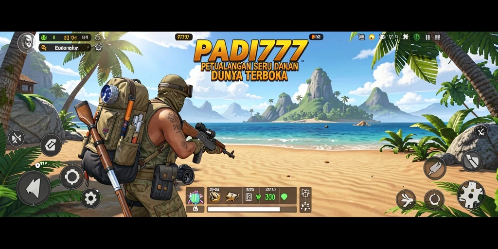 Tampilan gameplay Open World yang mengesankan dalam PADI777.
